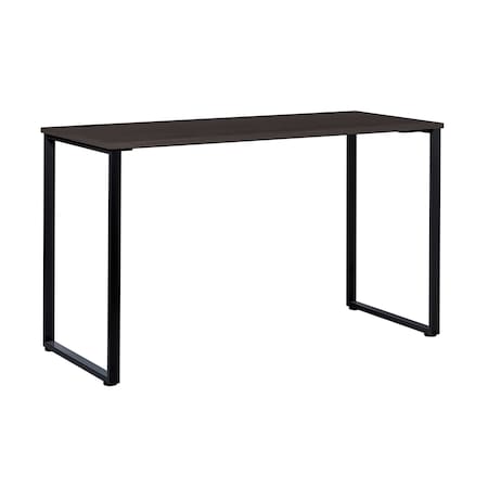 Hirsh Commercial Desks, 23.6 in D X 40.25 in H, 70.9 in W X Steel, Laminate, Black / Weathered Charcoal 23958